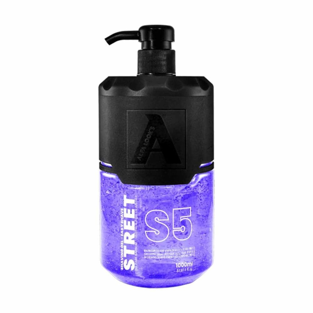 Shaving Gel De Barbear Street S5 1000Ml Alfa Looks