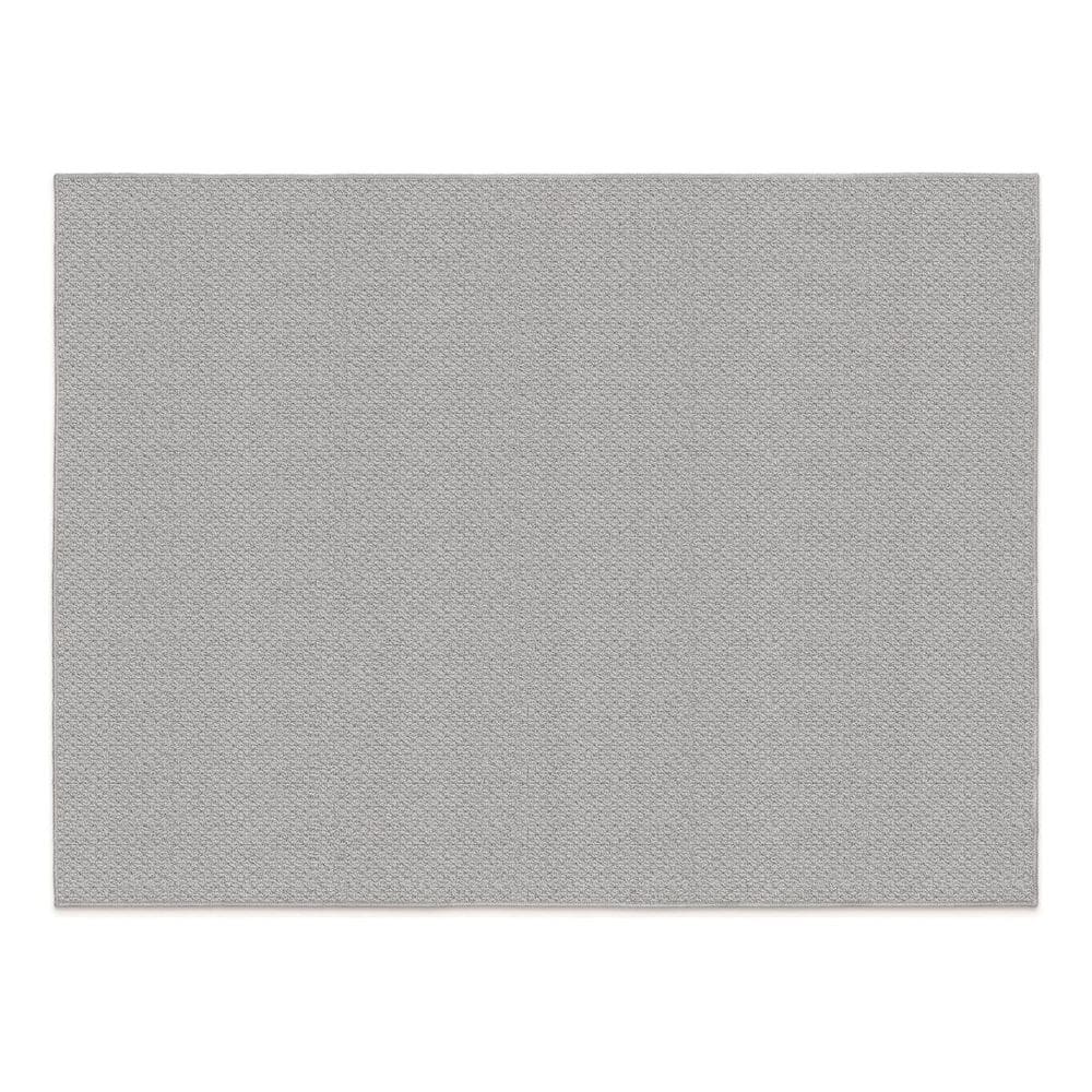 Tapete Sala 250X300Cm Atratto Liso 51 Cinza Trama Tear