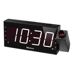 Radio Relógio Mesqool Am Fm Vibrante Com Projeção De Tempo