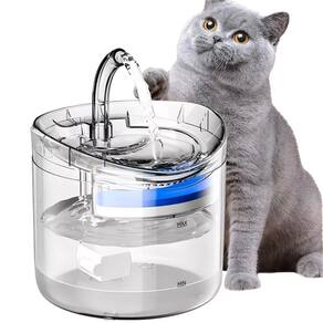 Fonte Bebedouro Agua Gato Pet Cachorro Caes Animais Estimaçao 2 Litros Potavel Silencioso