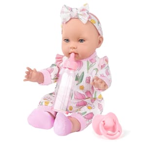 Baby Doll UZIDBTO 12 Girl com roupas e acessórios de 30 cm