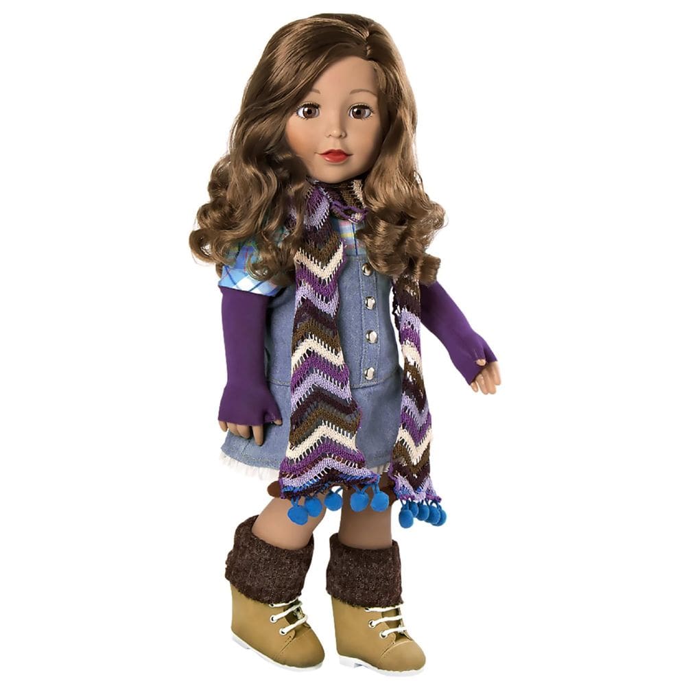Boneca Fashion Adora Amazing Girls Ava 45cm com cabelo enraizado
