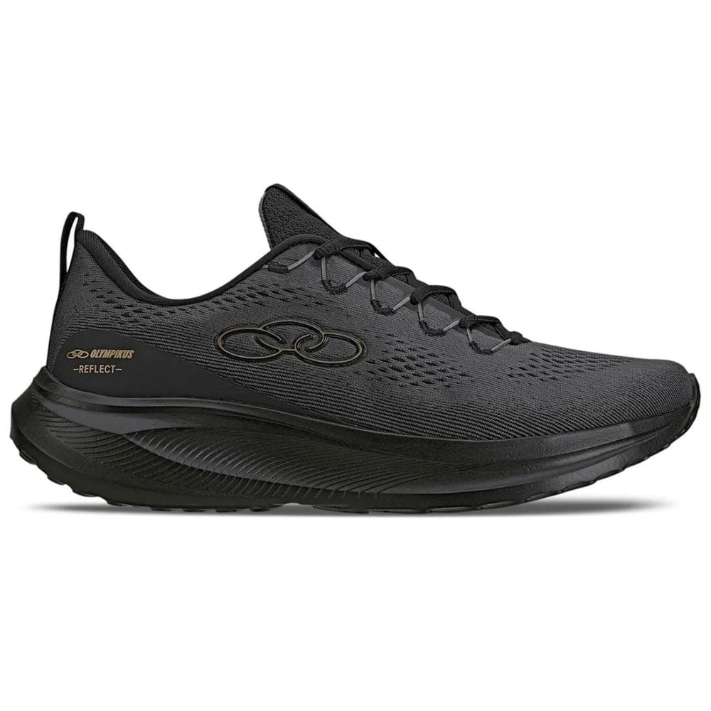 Tênis Olympikus Reflect Masculino Cinza Preto