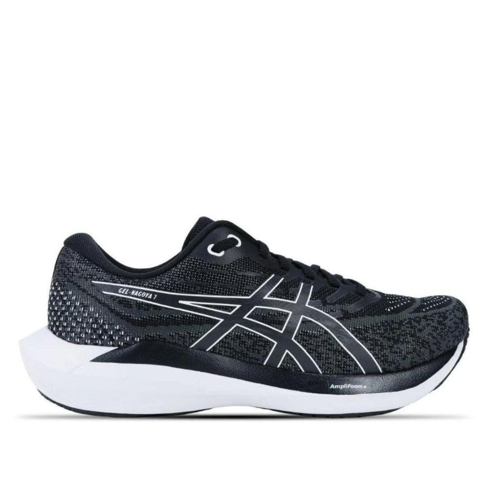 Tênis Asics Esportivo Gel Nagoya 7 Masculino Preto Branco