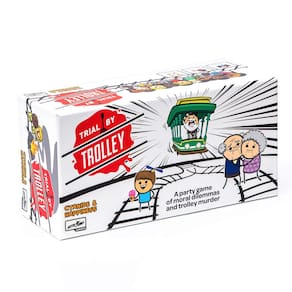 Jogo de cartas Skybound Trial by Trolley Party 3-13 jogadores maiores de 18 anos