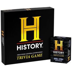 Trivia Board Game History Channel Deluxe Edition com anos 80 e 90