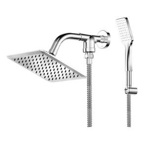 Ducha Parede Quadrada Cromada Flex Com Chuveirinho - Docol