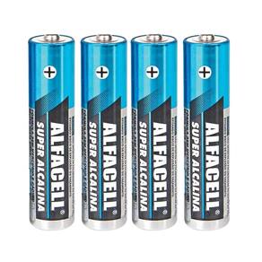 Pilha Pequena Alfacell AAA 1,5V Kit com 60 Unidades