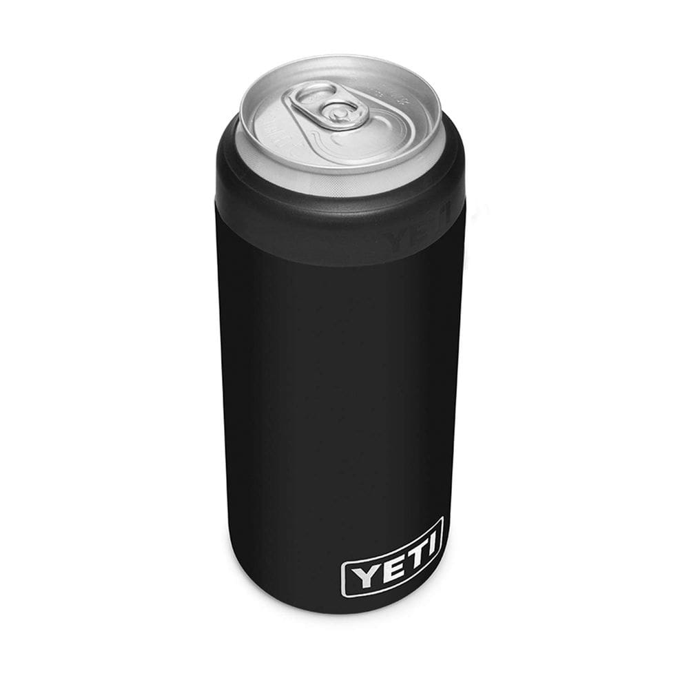 Isolador de latas YETI Rambler Colster Slim 355mL preto