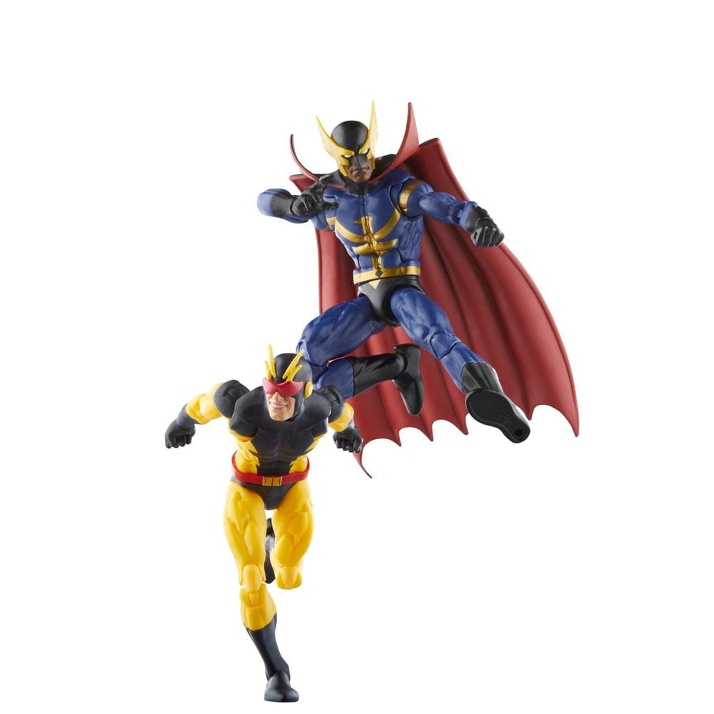 Bonecos de ação Hasbro Marvel Legends Marvel`s Nighthawk and Blur