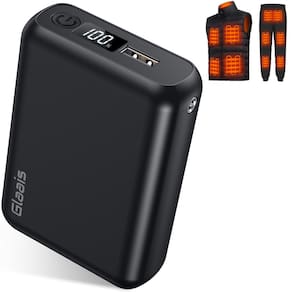 Pacote de bateria de colete aquecido 18400mAh 7,4V para ORORO e Venustas