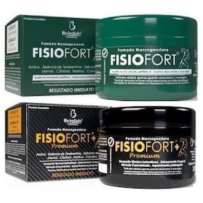 Kit 2 Fisiofort Premium 200G + 2 Pomada Fisiofort 200G
