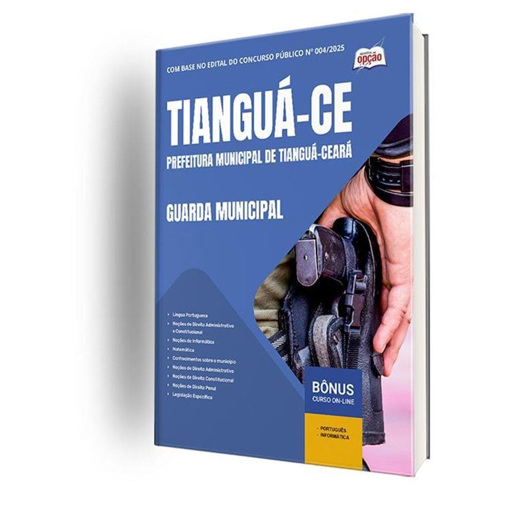 Apostila Prefeitura De Tianguá Ce 2025 - Guarda Municipal
