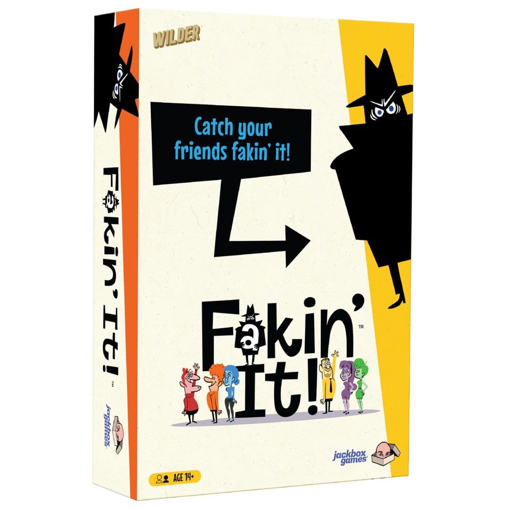 Jogo de tabuleiro JACKBOX Games Fakin` It para adultos e adolescentes