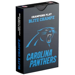 Jogo de cartas de futebol Blitz Champz Carolina Panthers NFL