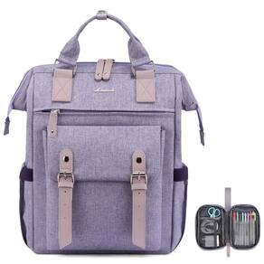 Mochila para laptop LOVEVOOK para mulheres de 15,6" com porta USB