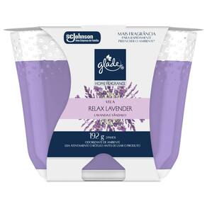 Vela Perfumada Relax Lavender Glade Home Fragrance 192g