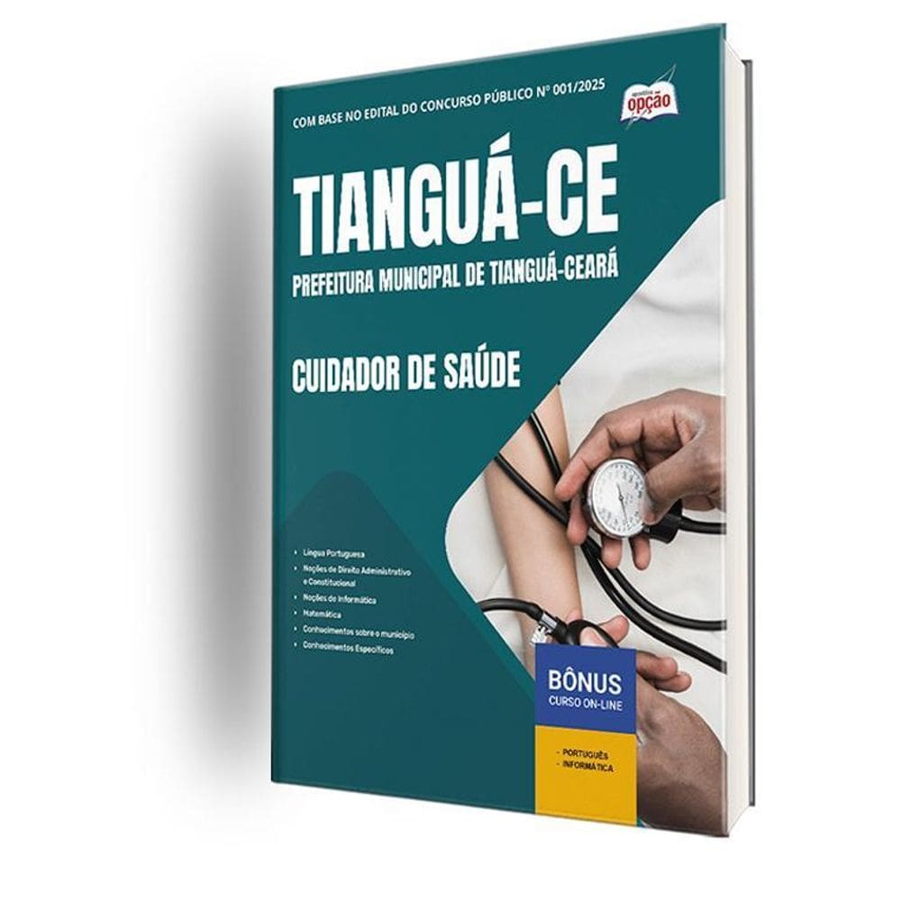 Apostila Prefeitura De Tianguá Ce 2025 - Cuidador De Saúde