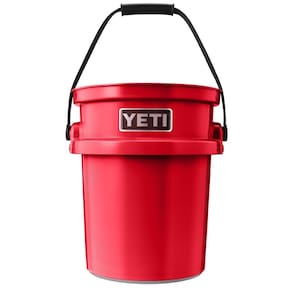 Bucket YETI Loadout 19L Resistente a Impactos para Pesca/Utilitário Vermelho