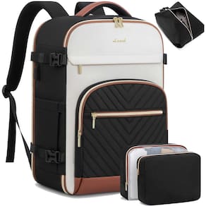 Mochila de viagem LOVEVOOK 35L para mulheres com laptop de 15,6"