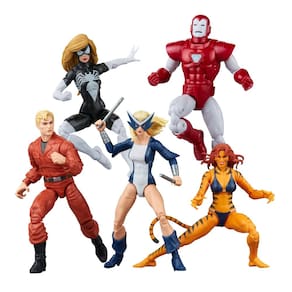 Bonecos de ação Marvel Legends The West Coast Avengers x5