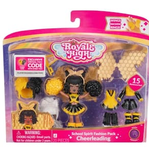 Pacote de moda Royale High Cheerleading Dark Series 1-1 3"