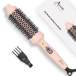 Escova de modelagem de cabelo Aima Beauty 1,5/40 mm rosa