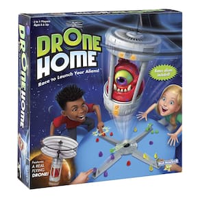 Jogo de tabuleiro PlayMonster Drone Home para 2 a 4 jogadores com mais de 8 anos