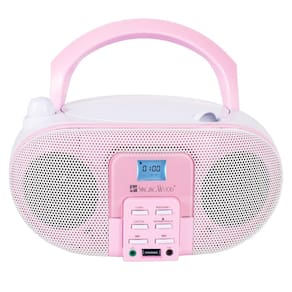 Leitor de CD portátil Boombox SingingWood GC01 Macarons