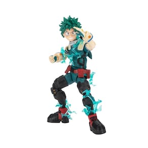 Figura Total Anime Izuku Midoriya 16,5 cm com acessórios