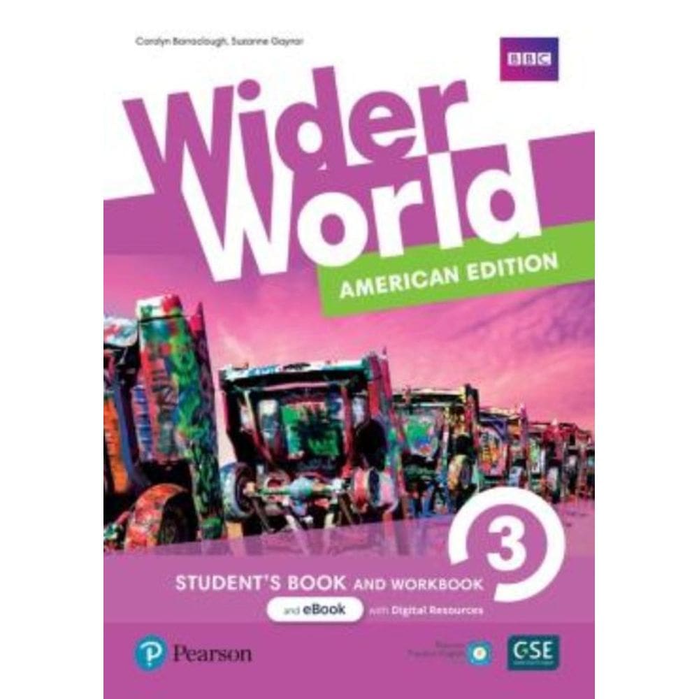 Wider World 3 Sb & Wb With Combined  Digital Resources & App - American