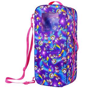 Porta-bonecas Ecore Fun Unicorn para bonecas de 18 polegadas