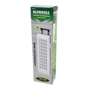 Luminária de Emergência 30 Leds Alfacell ALO8017 Bivolt
