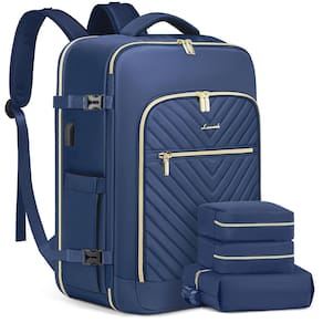 Mochila de viagem LOVEVOOK grande para mulheres com cubos de embalagem
