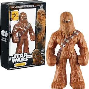 Boneco de ação elástico Star Wars Chewbacca, pacote com 1 pacote