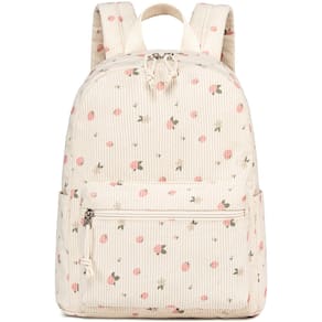 Mochila BTOOP Mini resistente à água para mulheres e meninas prateada