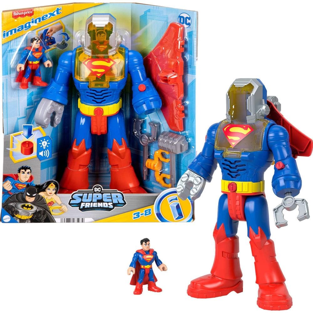 Brinquedo Fisher-Price Imaginext DC Super Friends Superman 30 cm