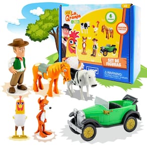 Conjunto de figuras de ação e aventura LUPPA La Granja de Zenon