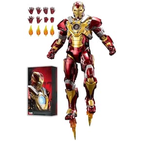 Boneco de ação BANOBI Ironman MK17 18cm com acessórios 1/10