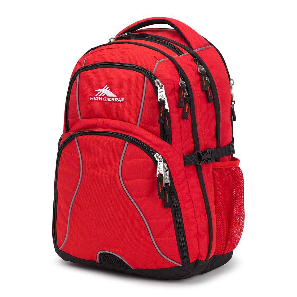 Mochila High Sierra Swerve Crimson/Black para laptop 17"