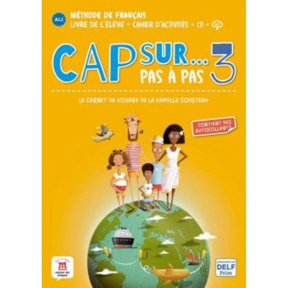 Cap Sur Pas A Pas 3 - Livre De L Eleve + Cahier D Activites