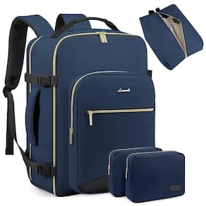 Mochila de viagem LOVEVOOK 40L com laptop de 17,3" à prova d`água
