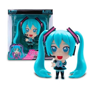 Boneco colecionável Just Toys LLC Hatsune Miku em pé de 13 cm