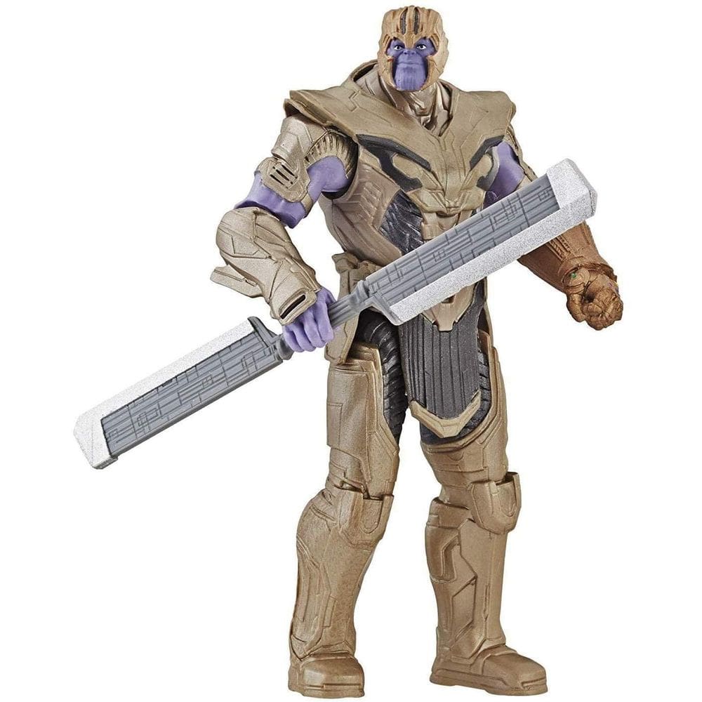 Boneco de ação Avengers Marvel Endgame Warrior Thanos 15cm