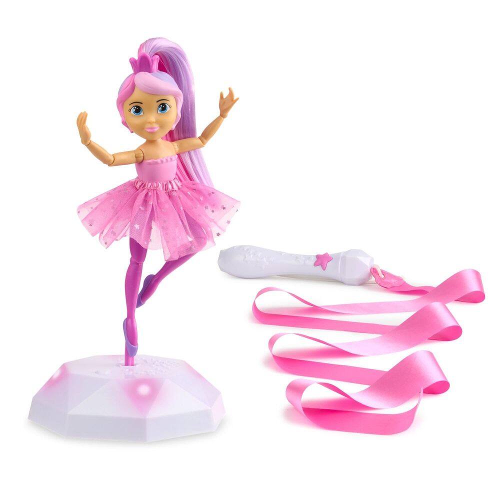 Boneca dançante WowWee gira ao longo de Lena Ballerina com Stage 3+