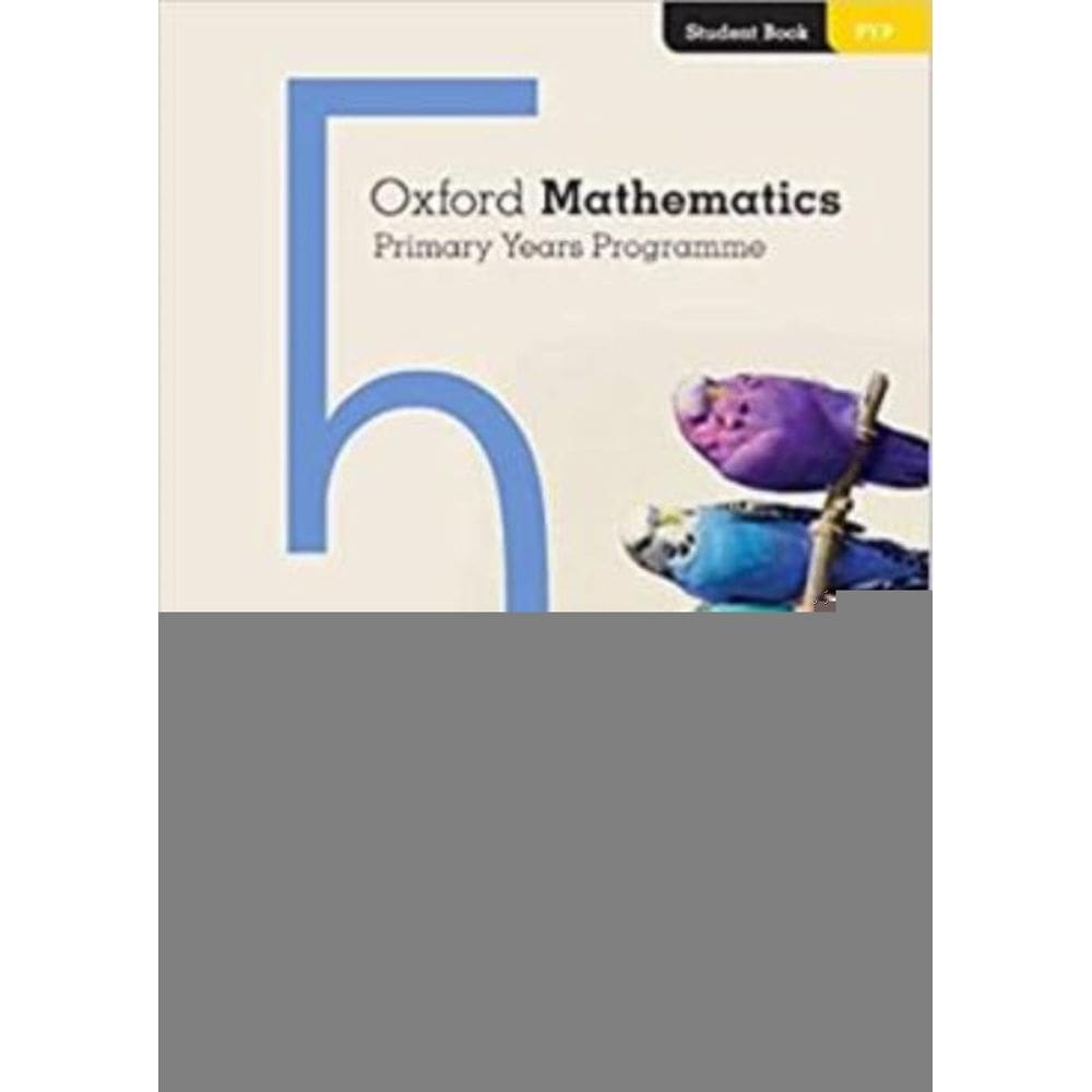 Oxford Mathematics Primary Years Programme Sb 5