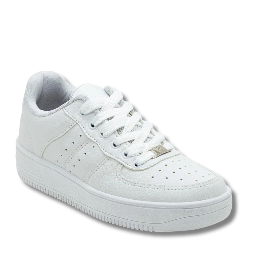 Tênis Ollie Casual Moderno Minimalista Masculino Branco