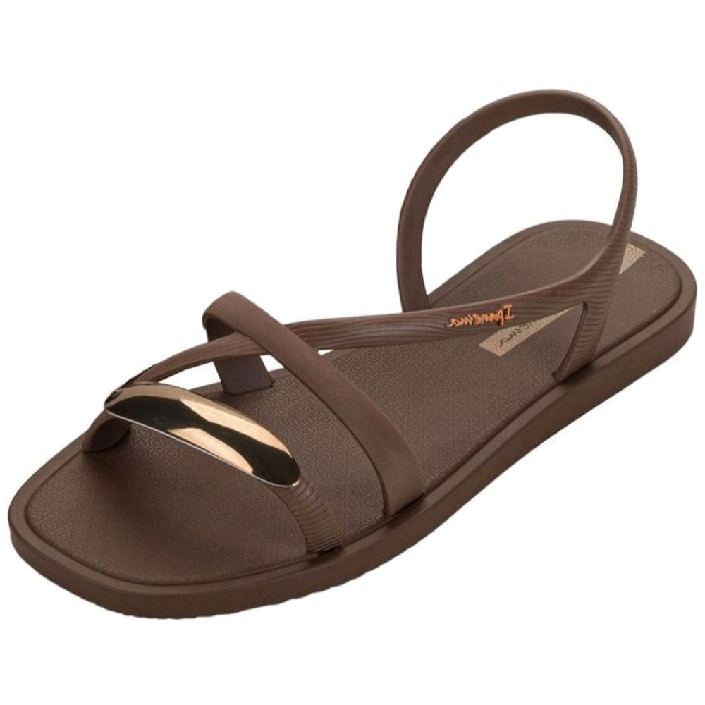 Sandalia Feminina Rasteira Conforto Go Chic Ipanema