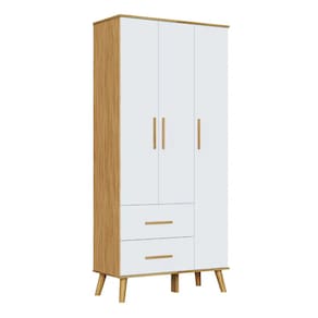 Guarda Roupa infantil Moveis Peroba Sky 03 portas MDF Ls