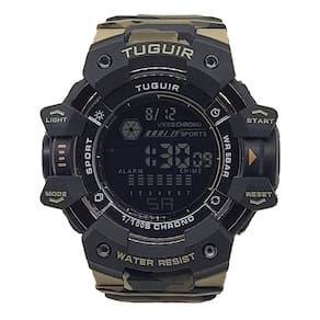 Relógio Masculino Relógio Tuguir Digital TG30404 Marrom Camuflado e Preto